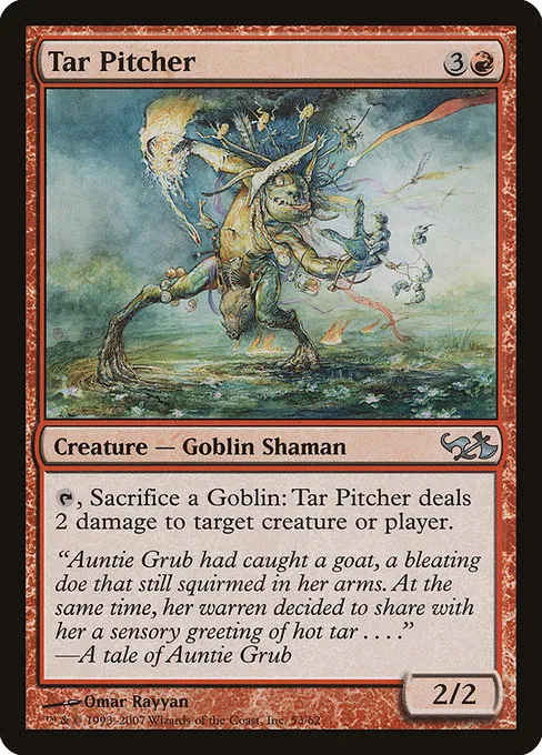 Tar Pitcher · Duel Decks: Elves vs. Goblins 53/62