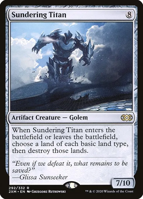 Sundering Titan · Double Masters 292/384