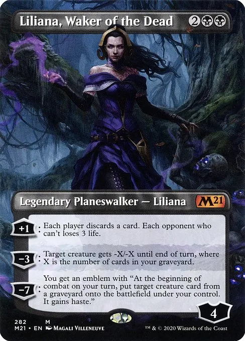 Liliana, Waker of the Dead · Core Set 2021 282/397