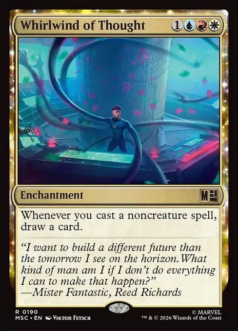Whirlwind of Thought · Marvel Super Heroes Commander 190/9