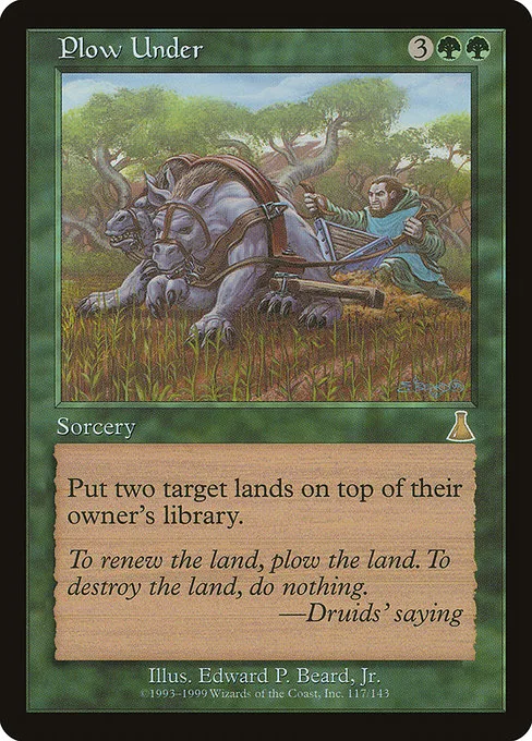 Plow Under · Urza's Destiny 117/143