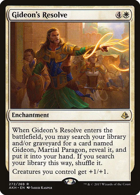 Gideon's Resolve · Amonkhet 272/287