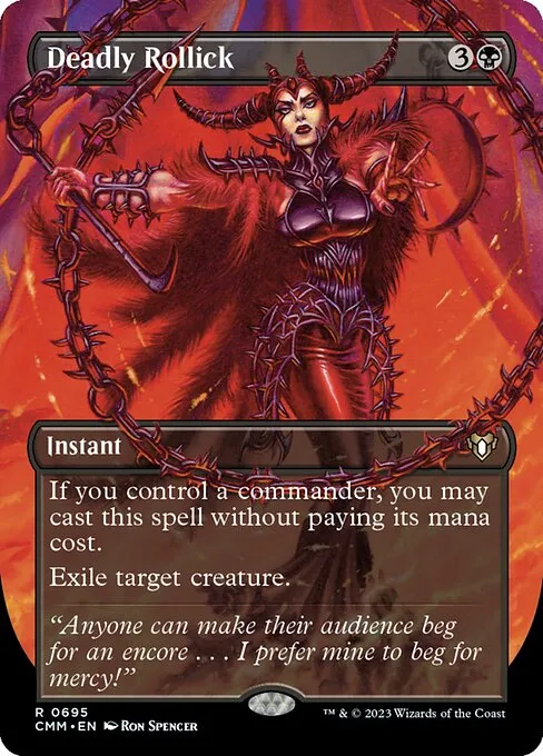 Deadly Rollick · Commander Masters 695/1067