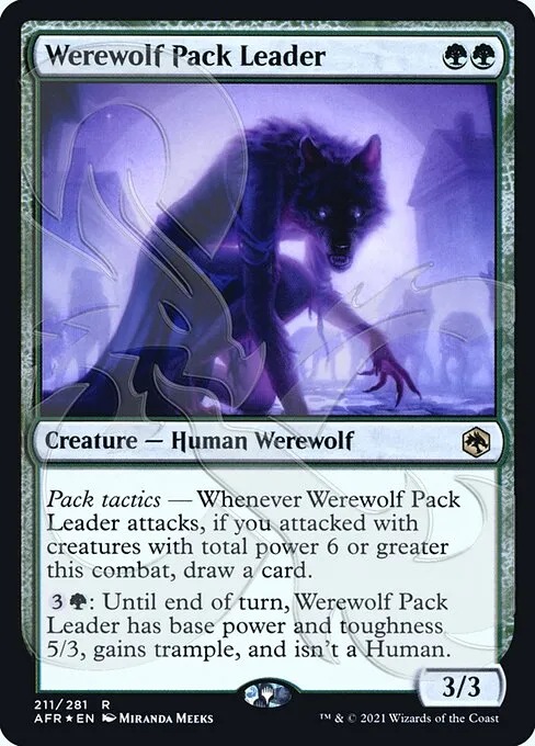 Werewolf Pack Leader · Adventures in the Forgotten Realms Promos 211a/241
