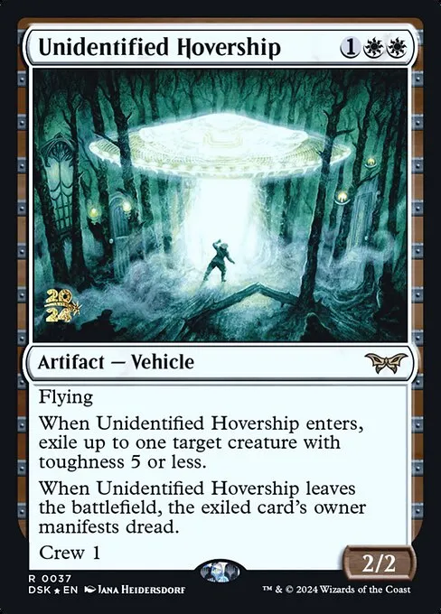 Unidentified Hovership · Duskmourn: House of Horror Promos 37s/160
