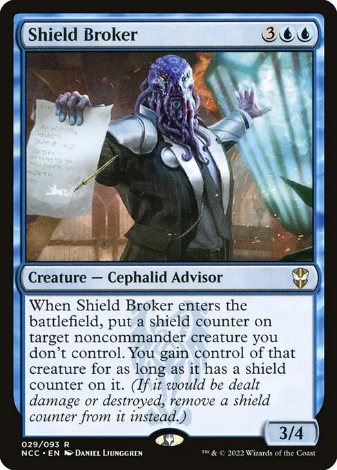 Shield Broker · New Capenna Commander 29/447