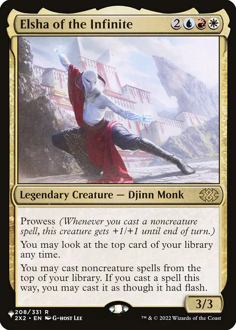 Elsha of the Infinite · The List 2X2-208/5050