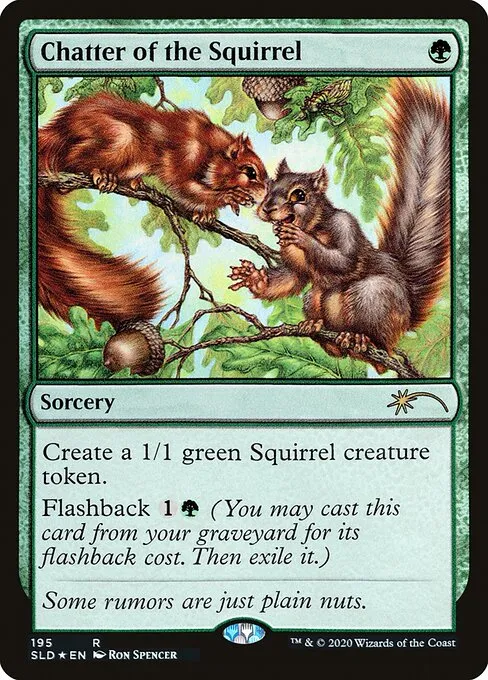 Chatter of the Squirrel · Secret Lair Drop 195/2547