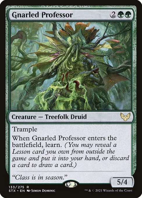 Gnarled Professor · Strixhaven: School of Mages 133/393