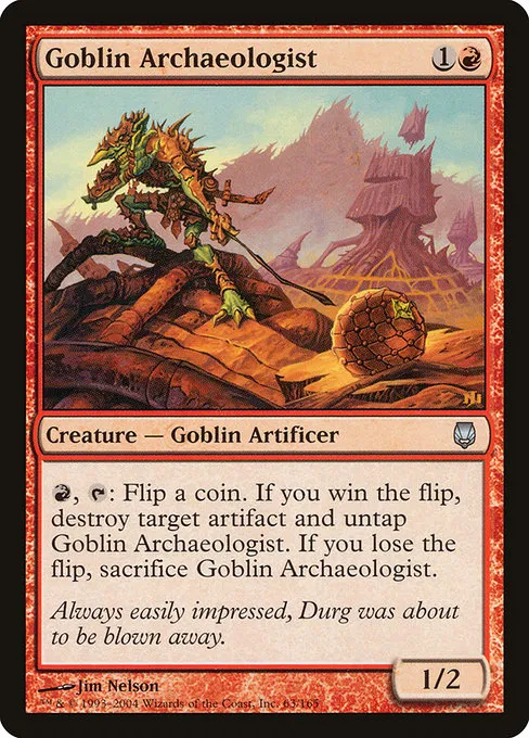 Goblin Archaeologist · Darksteel 63/165