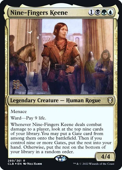Nine-Fingers Keene · Battle for Baldur's Gate Promos 289s/104