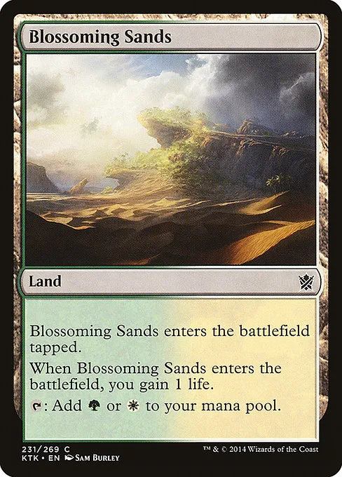 Blossoming Sands · Khans of Tarkir 231/293