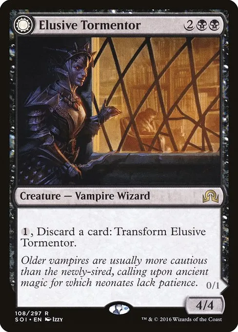 Elusive Tormentor // Insidious Mist · Shadows over Innistrad 108/302
