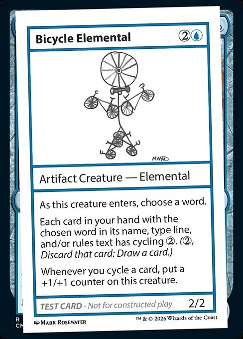 Bicycle Elemental · MagicFest 2026 11/6