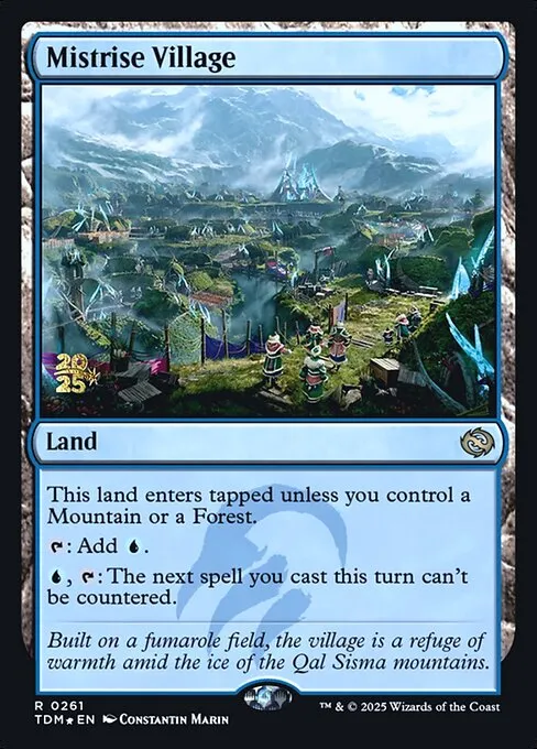 Mistrise Village · Tarkir: Dragonstorm Promos 261s/160