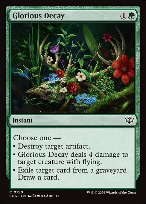 Glorious Decay · Secrets of Strixhaven 150/368