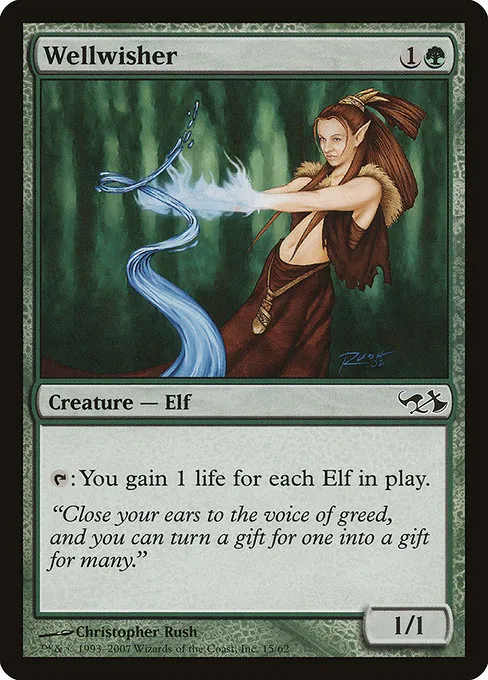 Wellwisher · Duel Decks: Elves vs. Goblins 15/62