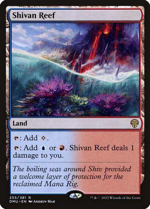Shivan Reef · Dominaria United 255/453