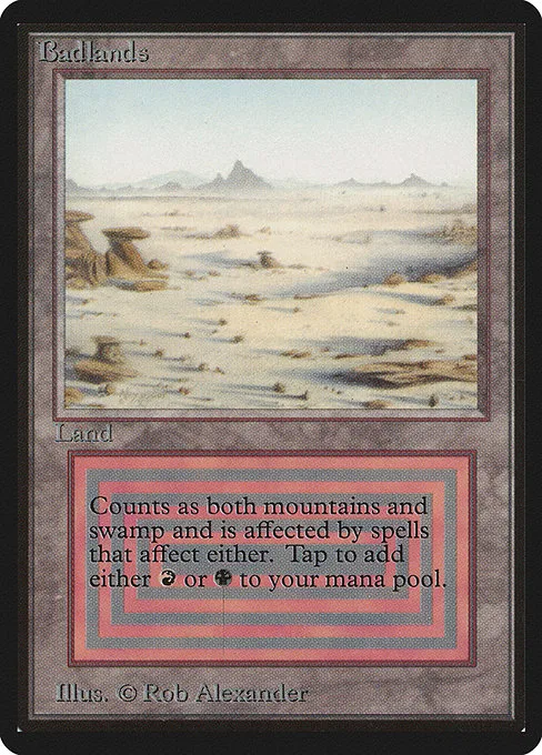 Badlands · Limited Edition Beta 278/302