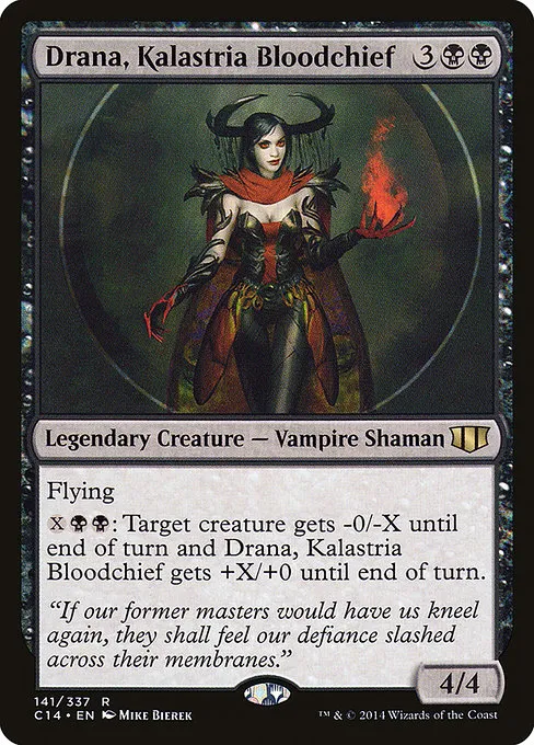 Drana, Kalastria Bloodchief · Commander 2014 141/337