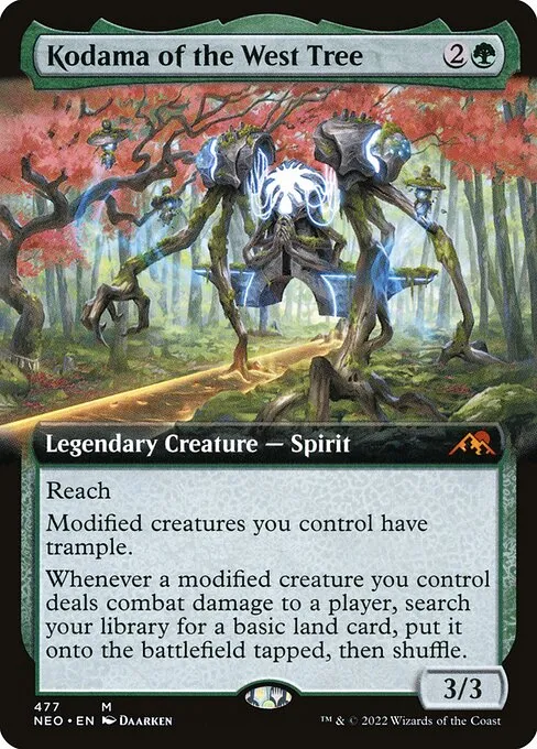 Kodama of the West Tree · Kamigawa: Neon Dynasty 477/531