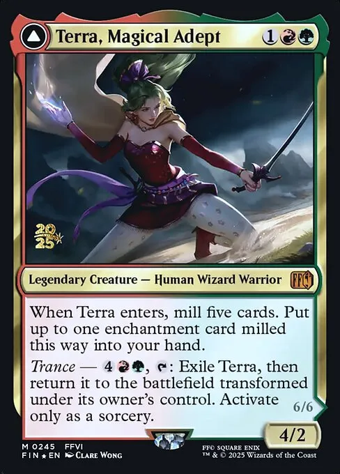 Terra, Magical Adept // Esper Terra · Final Fantasy Promos 245s/94