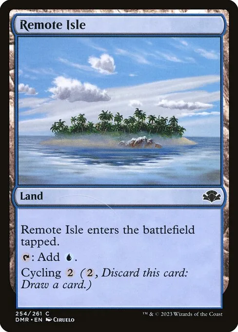 Remote Isle · Dominaria Remastered 254/457