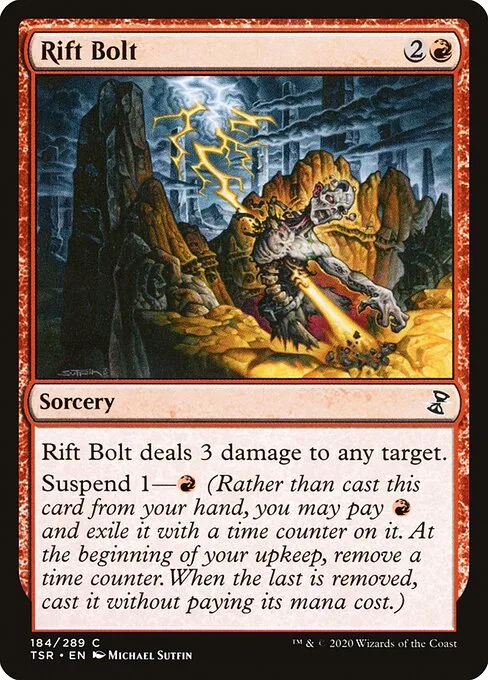 Rift Bolt · Time Spiral Remastered 184/411