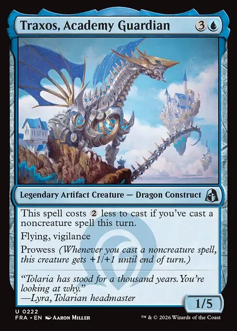 Traxos, Academy Guardian · Reality Fracture 222/7