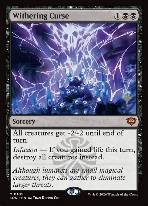 Withering Curse · Secrets of Strixhaven Promos 105p/80