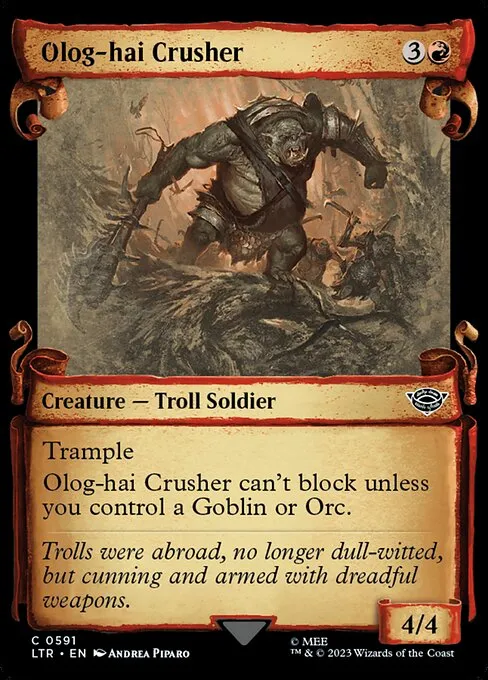 Olog-hai Crusher · The Lord of the Rings: Tales of Middle-earth 591/856