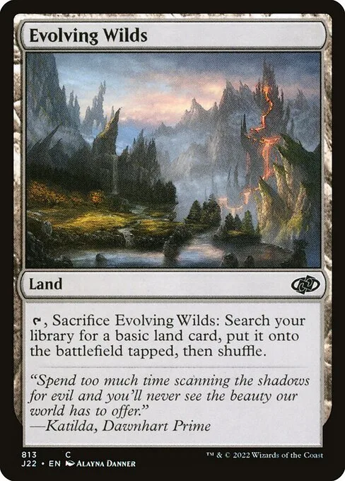 Evolving Wilds · Jumpstart 2022 813/835