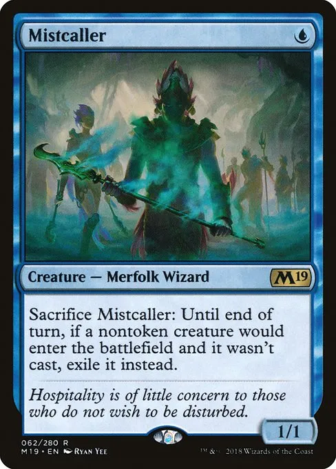 Mistcaller · Core Set 2019 62/314