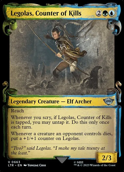 Legolas, Counter of Kills · The Lord of the Rings: Tales of Middle-earth 663/856