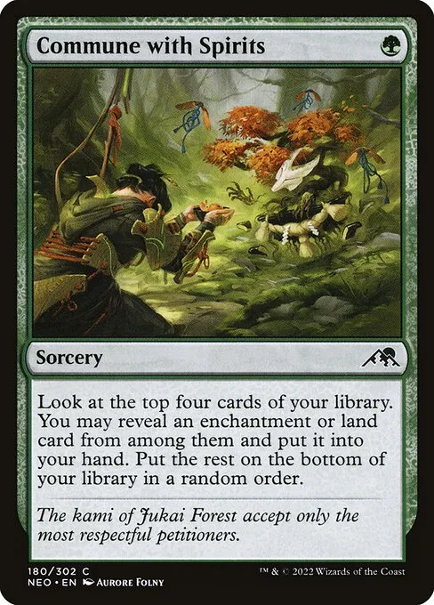 Commune with Spirits · Kamigawa: Neon Dynasty 180/531