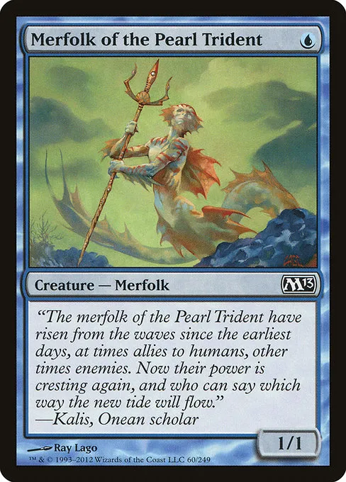 Merfolk of the Pearl Trident · Magic 2013 60/249
