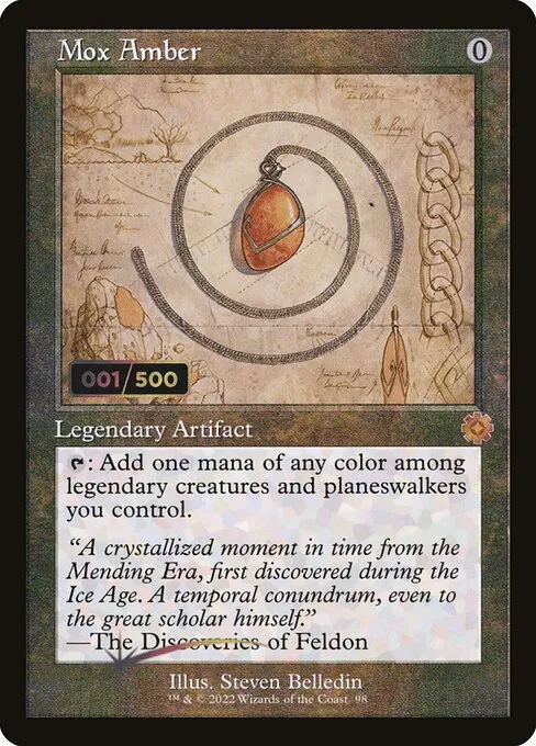 Mox Amber · The Brothers' War Retro Artifacts 98z/189