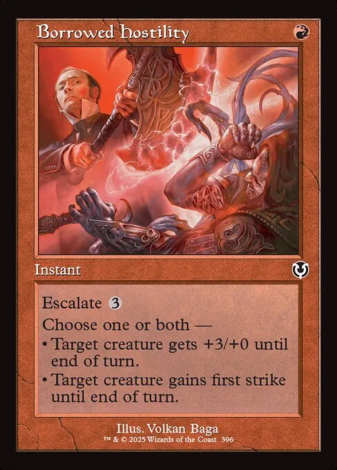 Borrowed Hostility · Innistrad Remastered 396/495