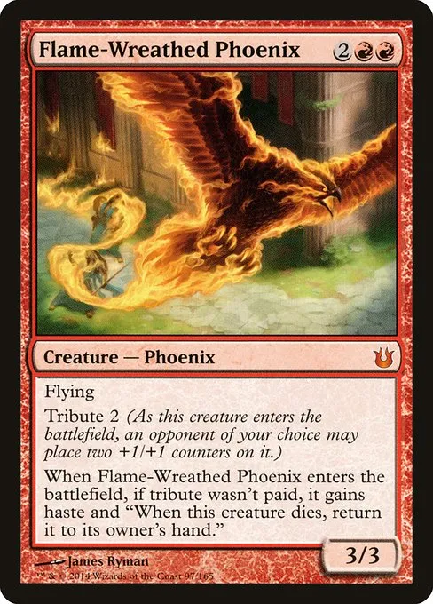 Flame-Wreathed Phoenix · Born of the Gods 97/165