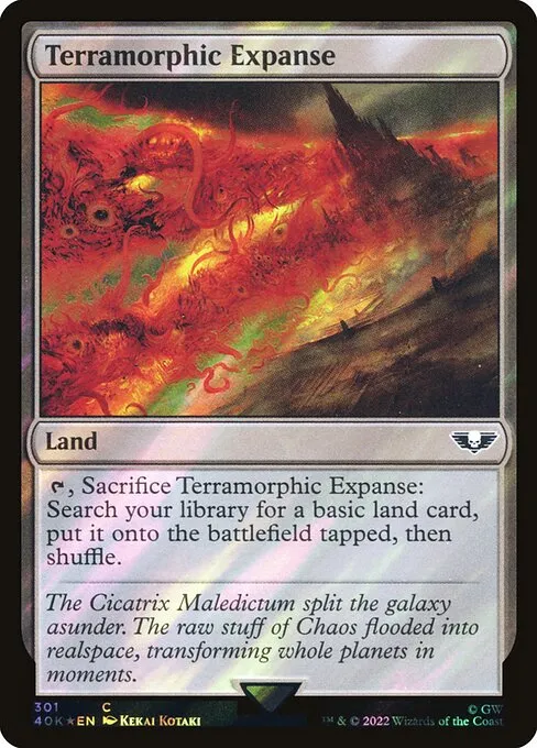 Terramorphic Expanse · Warhammer 40,000 Commander 301★/617