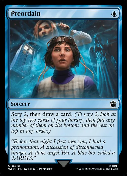 Preordain · Doctor Who 218/1178