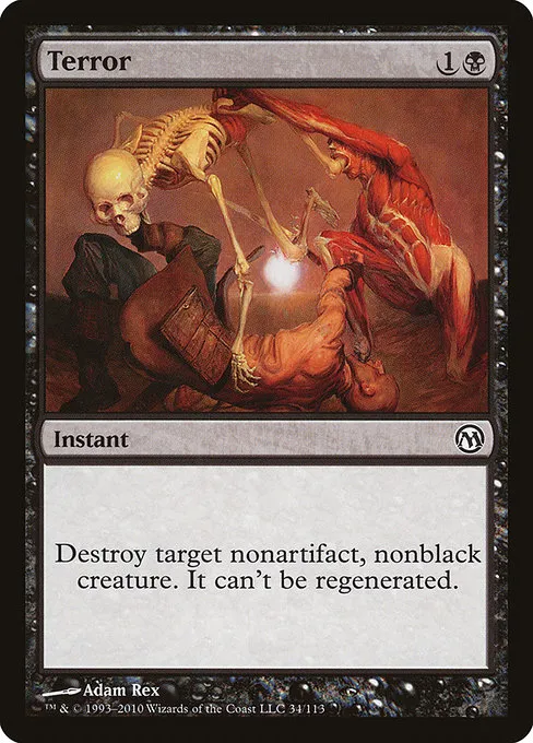 Terror · Duels of the Planeswalkers 34/113