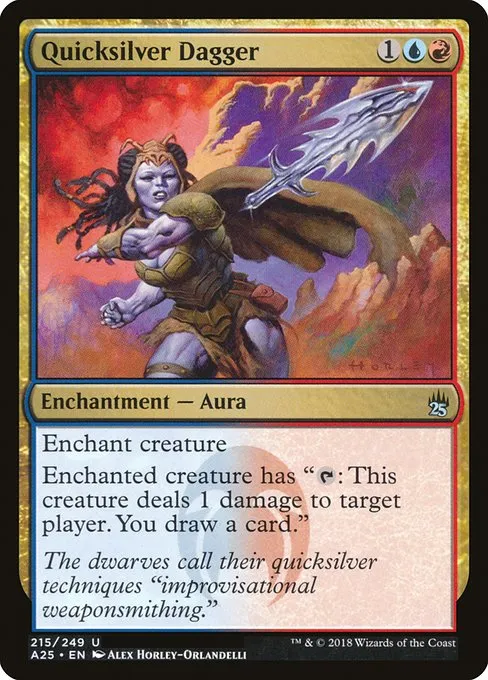 Quicksilver Dagger · Masters 25 215/249