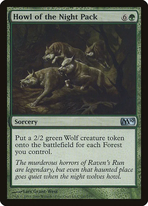 Howl of the Night Pack · Magic 2010 187/249