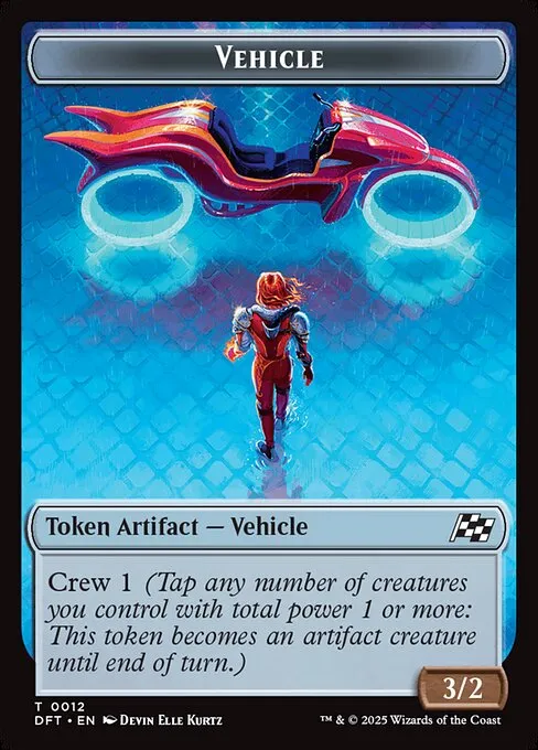 Vehicle · Aetherdrift Tokens 12/14