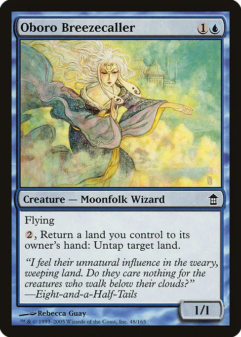 Oboro Breezecaller · Saviors of Kamigawa 48/165