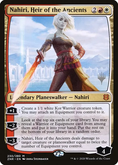 Nahiri, Heir of the Ancients · Zendikar Rising Promos 230p/153