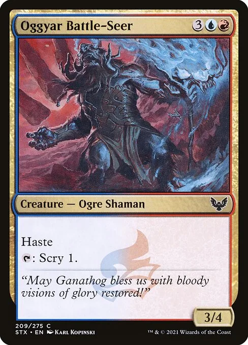 Oggyar Battle-Seer · Strixhaven: School of Mages 209/393
