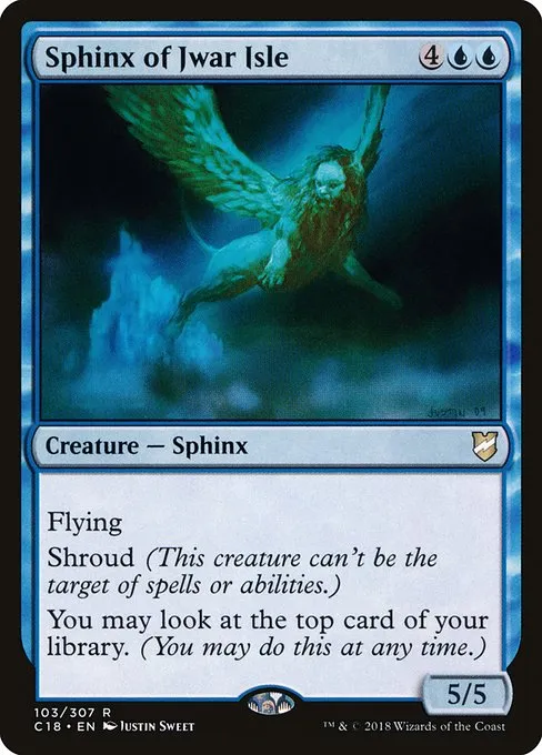 Sphinx of Jwar Isle · Commander 2018 103/307