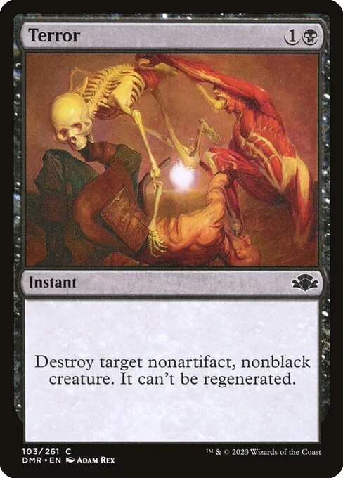 Terror · Dominaria Remastered 103/457